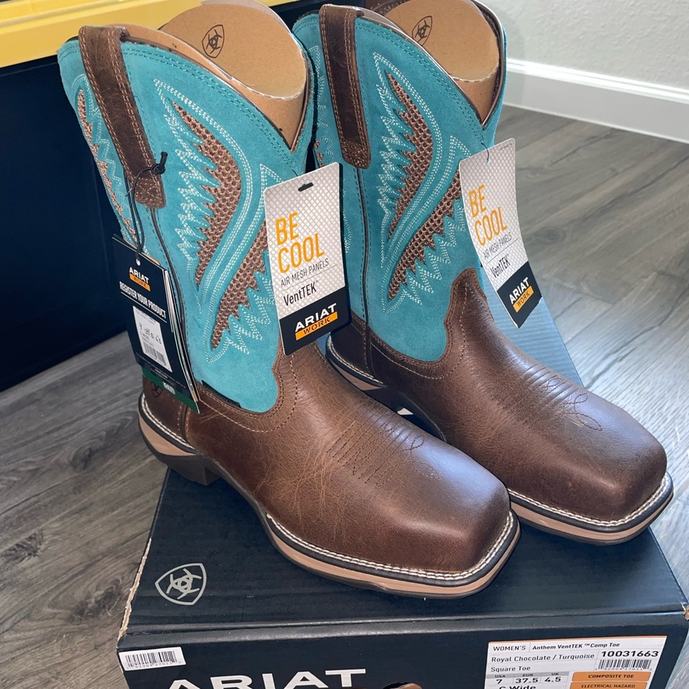 Ariat women’s VentTEK composite work boots